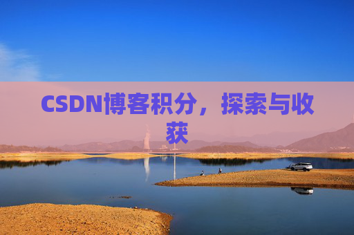 CSDN博客积分，探索与收获